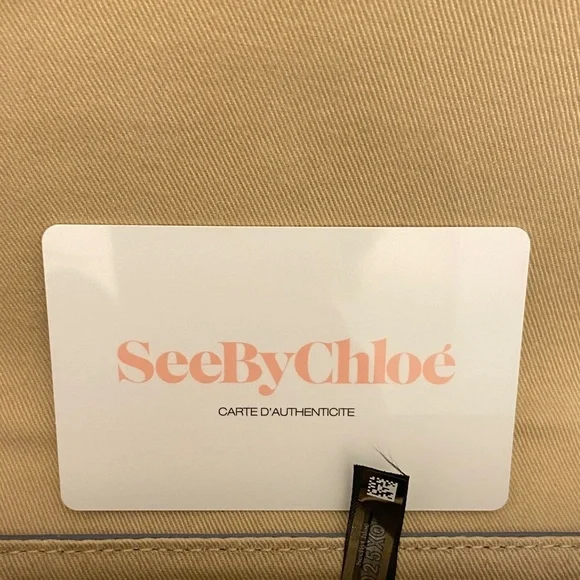 See By Chloe Hana Leather and Suede Crossbody Bag in Stormy Sky - Picture 11 of 14